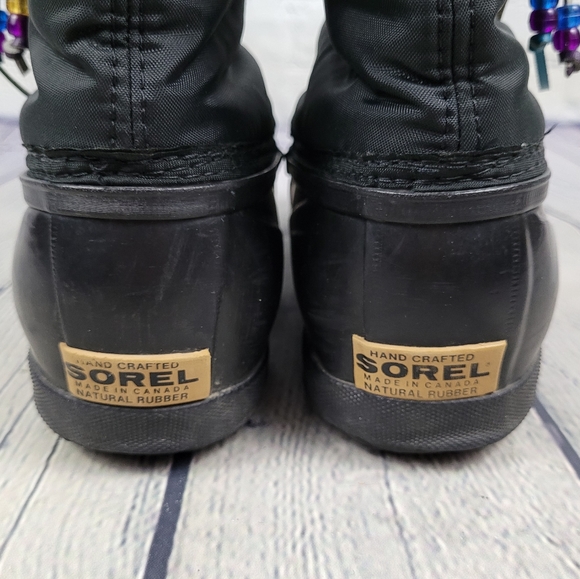 SOREL | vintage Native American bird eagle design pull-on snow winter boots - Picture 7 of 9